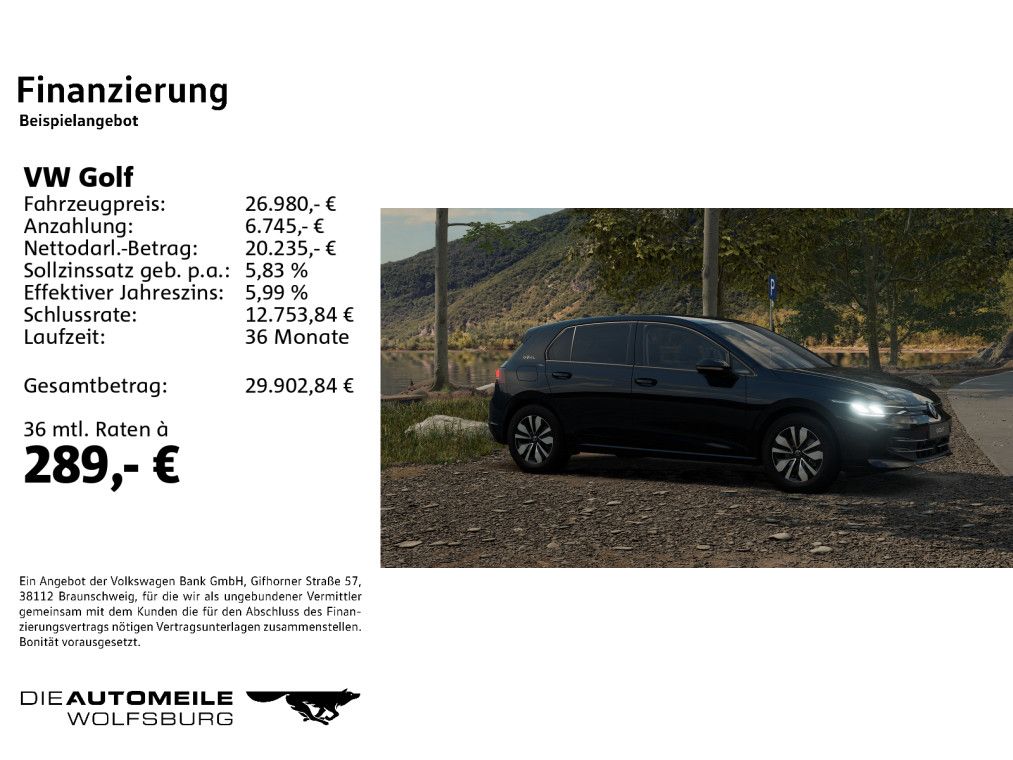 Volkswagen Golf Life 1.5 l TSI GOAL AHK ACC Einparkhi foto 2