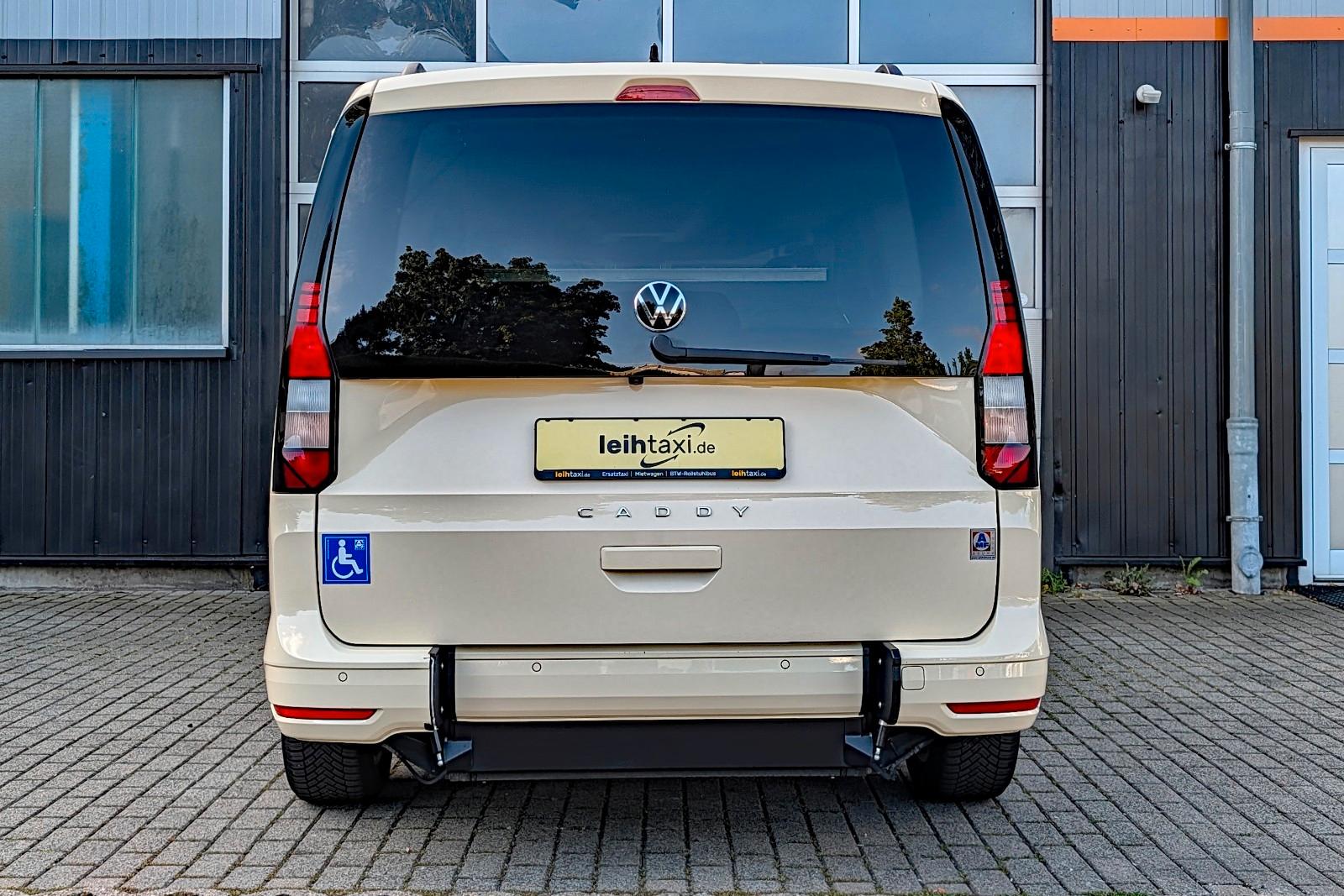 Volkswagen Caddy Maxi AMF-Rollstuhl Taxi TSE DSG LED 7-S.
