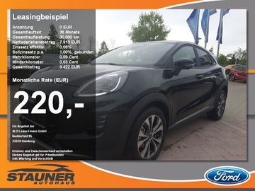 Ford Leasingangebot: Ford Puma Titanium 1.0 EcoBoost MHEV Ganzjahresreifen