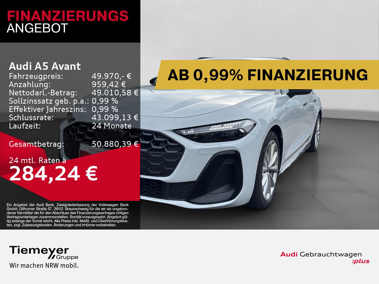 Audi A5 Avant TFSI Q 2x S LINE LM19 PANO AHK MATRIX B