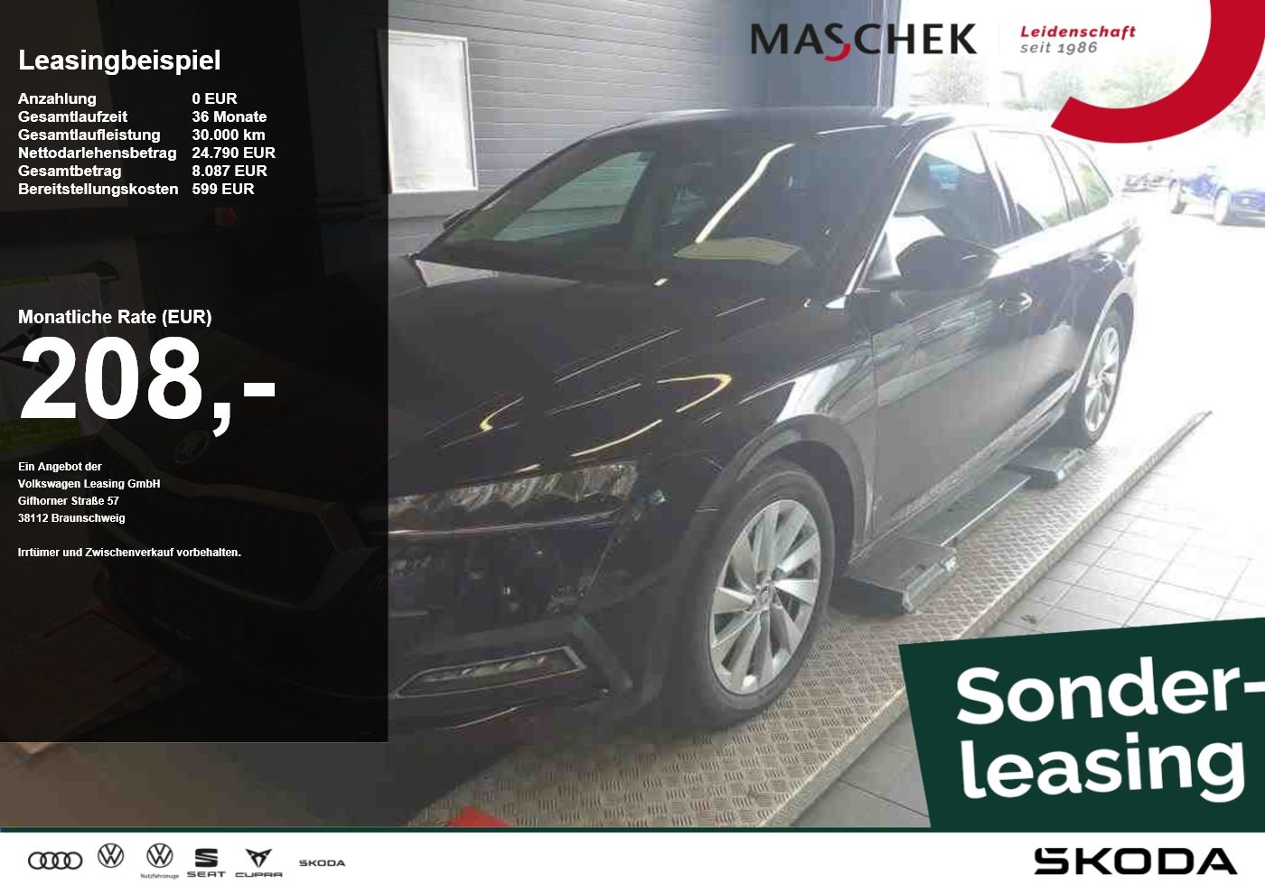 Skoda Octavia Combi Style 1.5 eTSI DSG Navi HUD RearVi