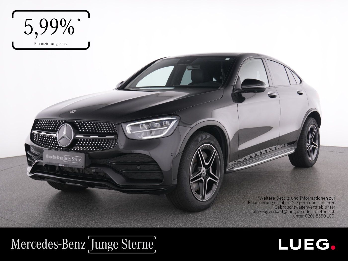 Mercedes-Benz GLC 200 4M Coupe AMG MBUX LED-HP Night EHeck 360 foto 1