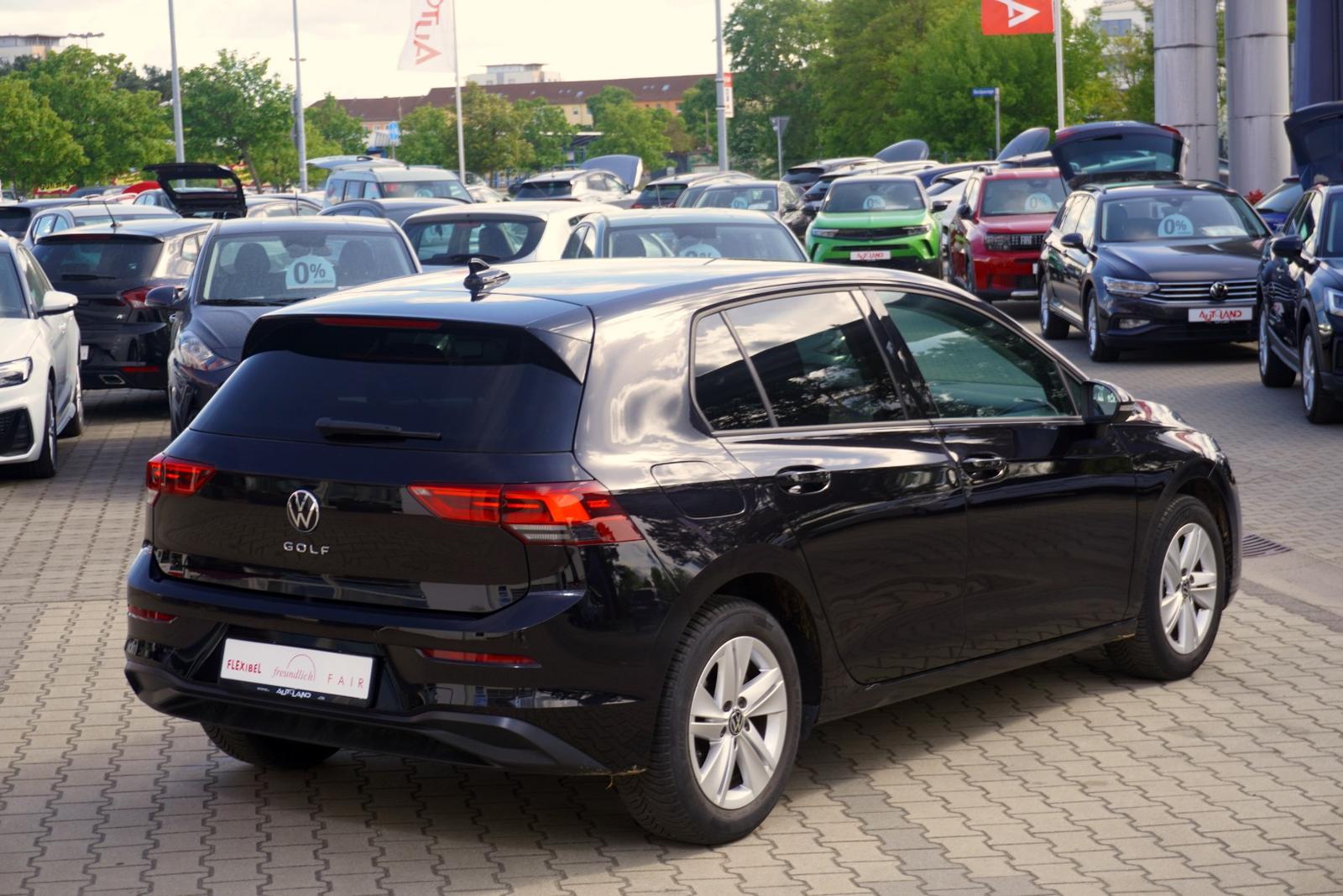 Volkswagen Golf VIII 1.5 TSI Life VC LED Navi App-Connect, миниатюра 6