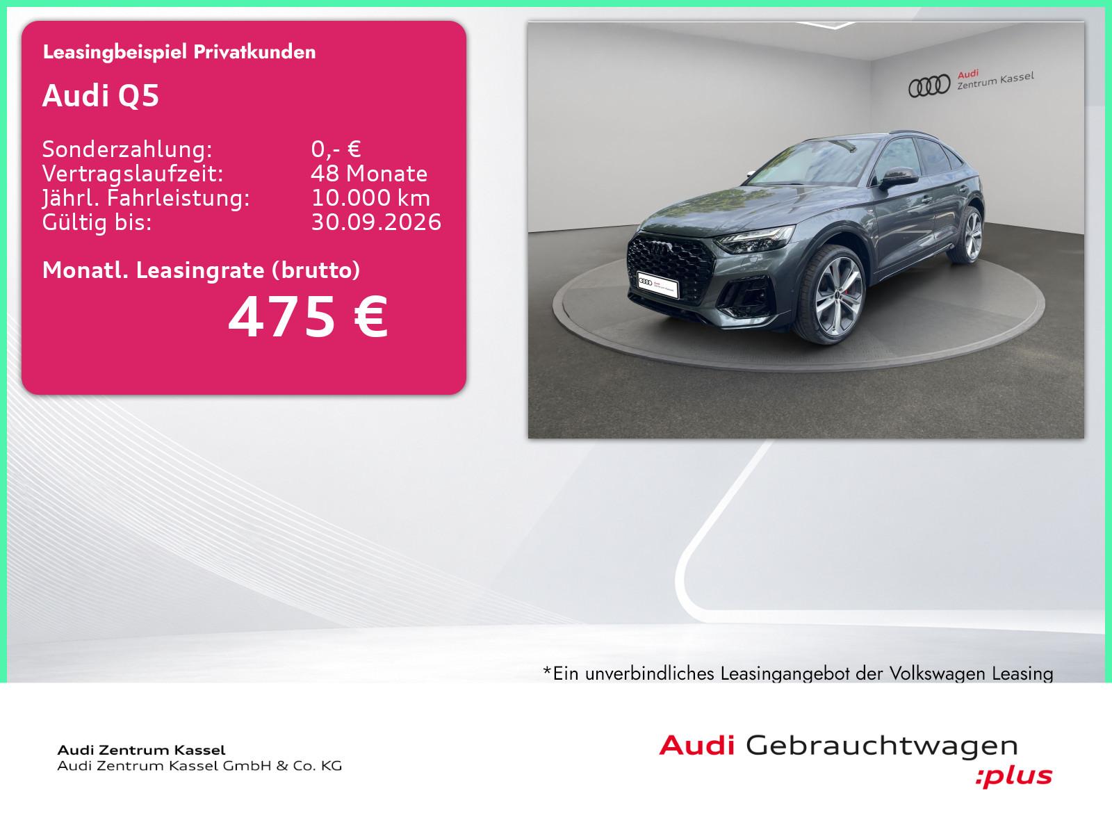 Audi Q5 SB 40 TFSI qu S line Matrix AHK StandHZG 360°