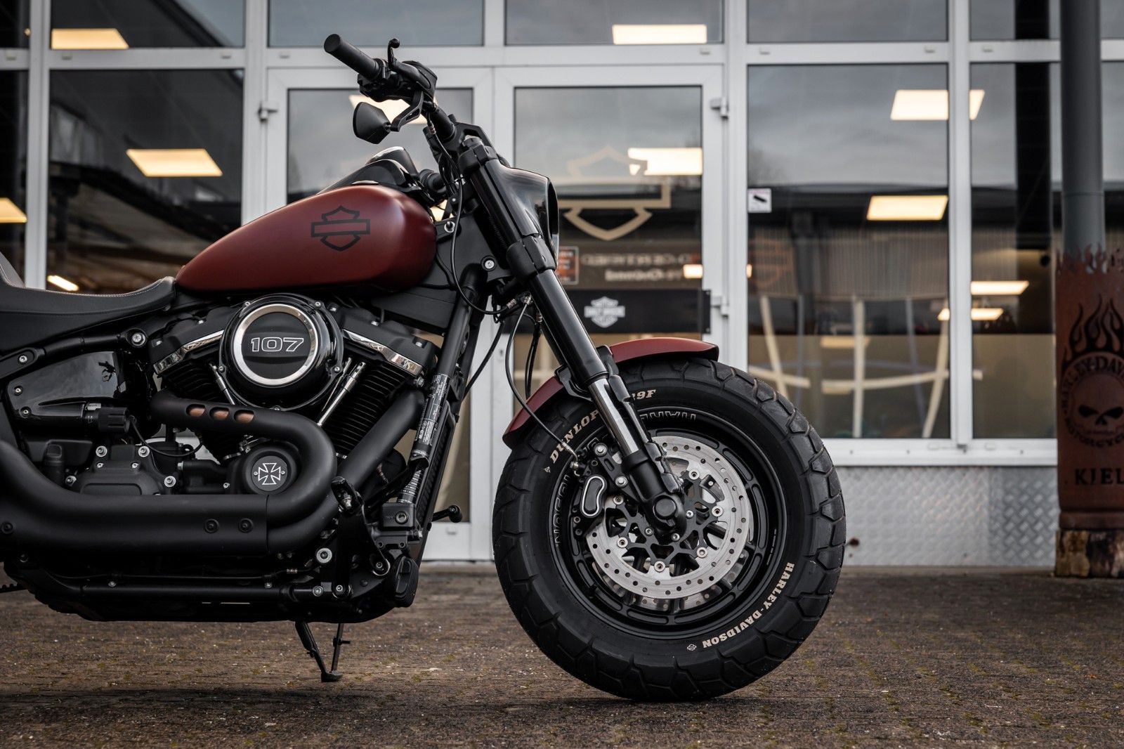 Fahrzeugabbildung Harley-Davidson FXFBS FAT BOB 107 CUI SOFTAIL - S&S Auspuff