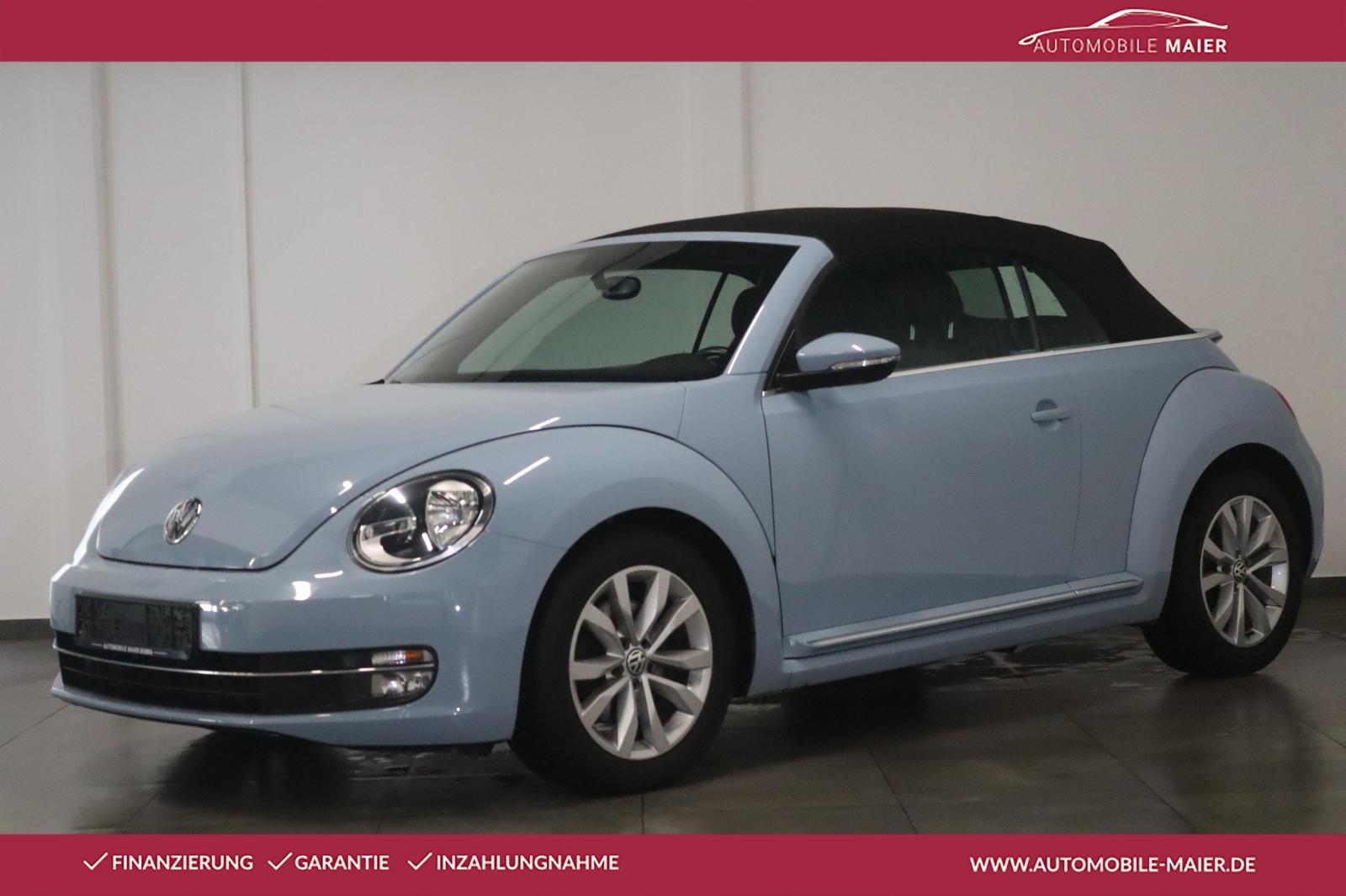 Volkswagen Beetle Coccinelle Cabriolet Design 1.4 TSI 160 ch BVM / 67 100 km / GPS / Clim bizone / Régulateur de vitesse