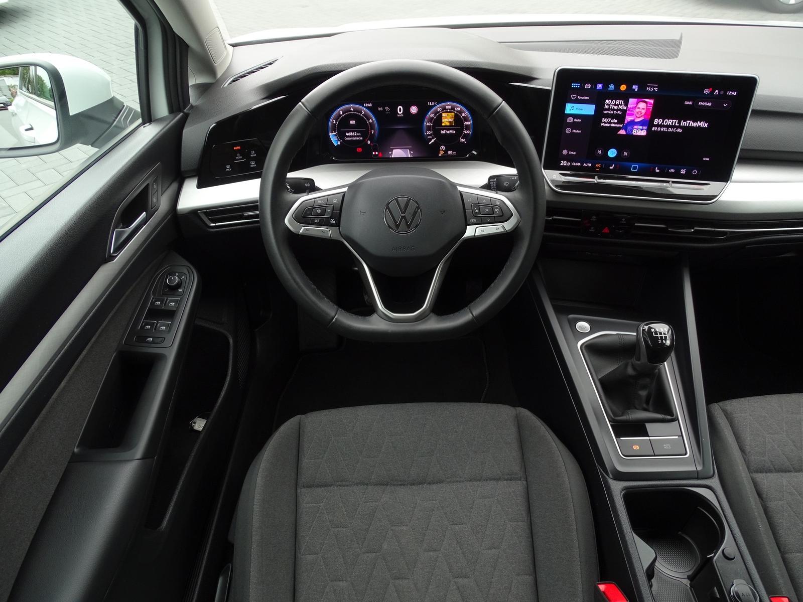 Volkswagen Golf VIII 16V TSI Life LED ACC Android Apple USB, миниатюра 10