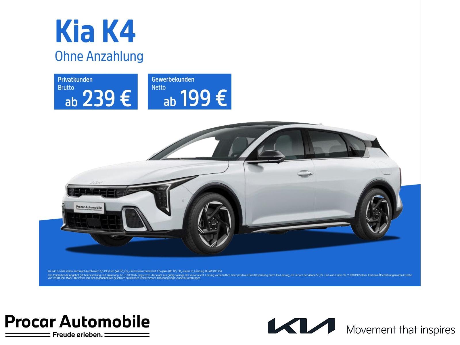 Kia K4 | Urban Elegance | frei konfigurierbar RFK