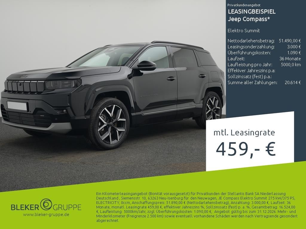 Jeep Compass Elektro Summit