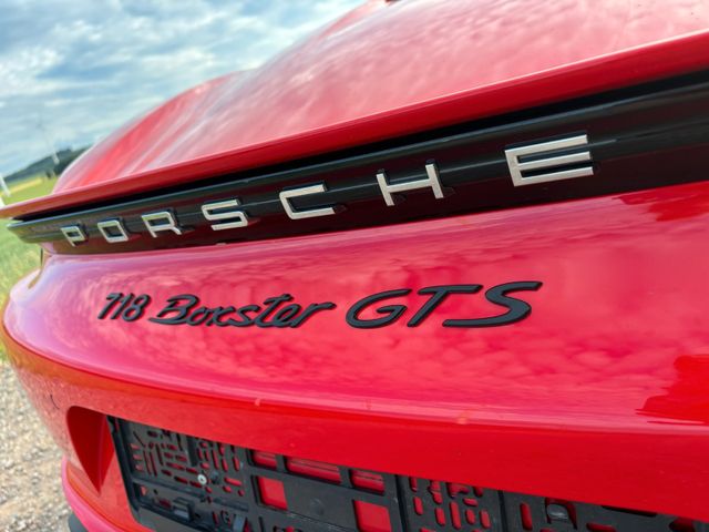 PORSCHE Boxster GTS 4.0 Boxster GTS indischrot  wie neu 
