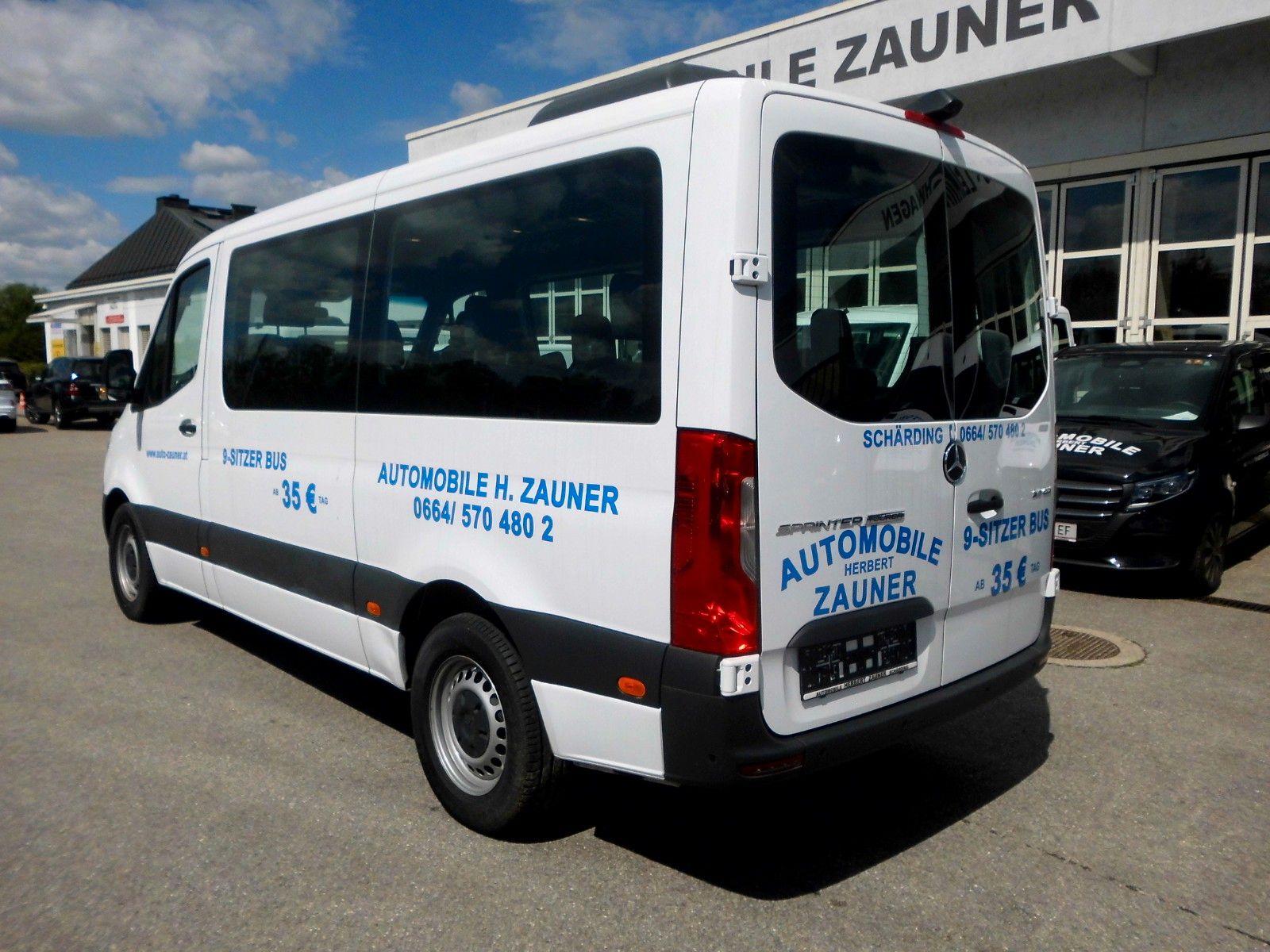 Mercedes-Benz Sprinter Tourer Dachklima, 9 Sitze imagem 2