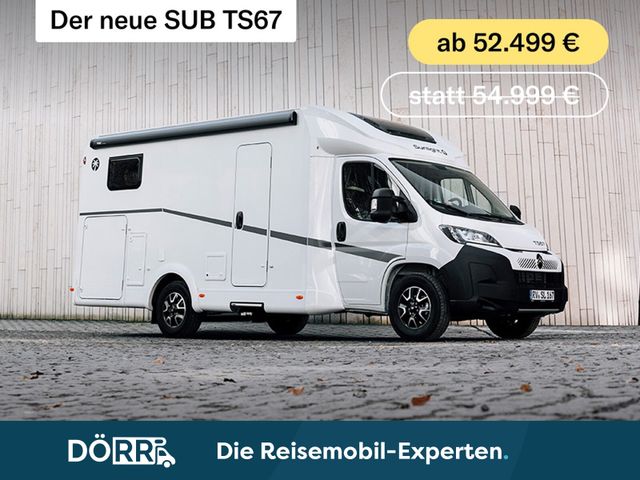 Sunlight Sub TS 67 Premiere Deal, Markise, Fahrradträger