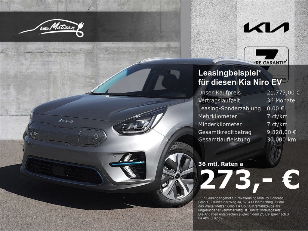 Kia Niro EV 204 Spirit SOH 97,5% AVILOO ZERTIFIKAT