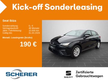 Seat Leasingangebot: Seat Ibiza Style 1.0 TSI Navi LED SHZ PDC RFK GJR