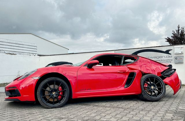 Porsche Cayman 718 GTS 4.0 PDK Totalschaden