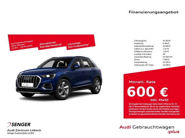 Audi Q3 advanced 35 TDI Audi connect LED Sitzheizung