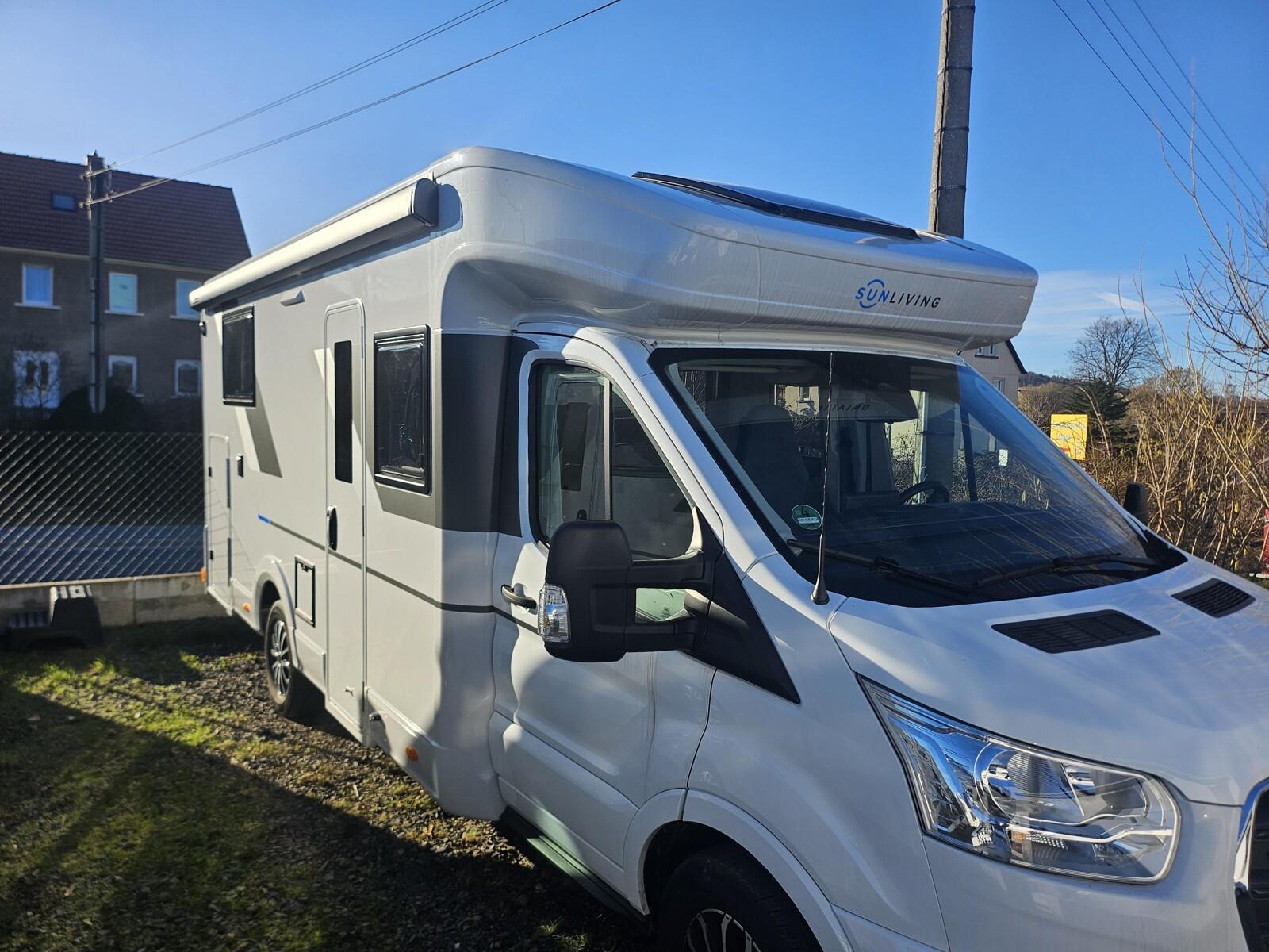 Sun Living S 72DL  165 + Automatik Sat + TV + Radträger