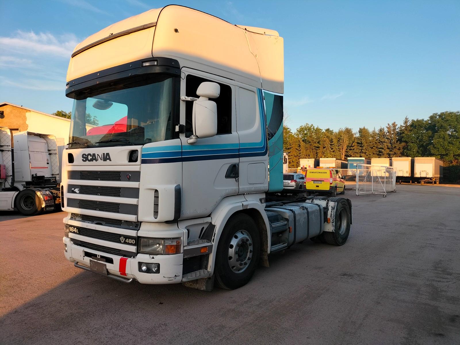 Scania R 164 480 V8 Topline Schalter Kipphydraulik