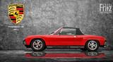 Porsche 914 - 4 Chrommodell - Porsche aus 1971