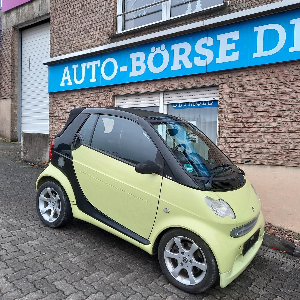Smart ForTwo cabrio  45kW" GARANTIE ALU"