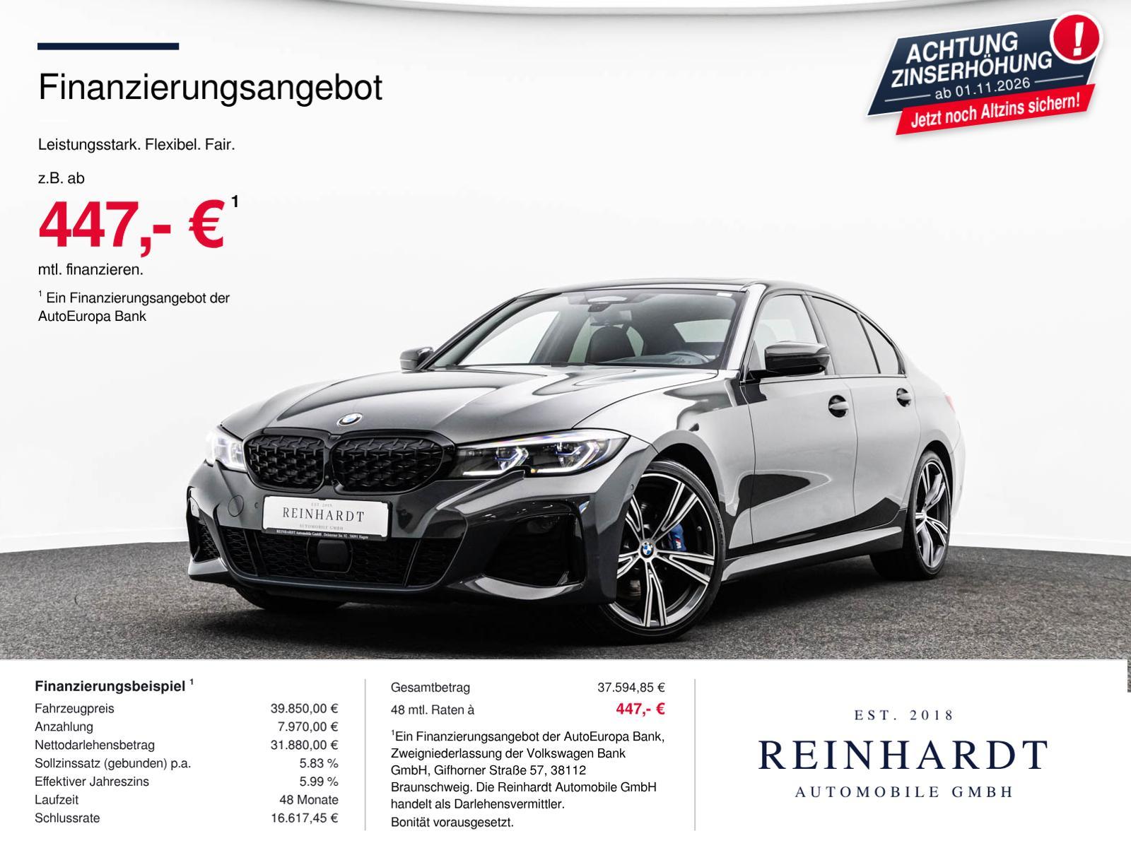 BMW M340d xDRIVE SHADOW/LASER/ACC/HuD/eGSD/H&K/AHK