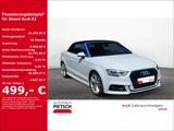 Audi A3 Cabriolet 1.4 TFSI S line LED ACC Navi - Audi A3: Weiß, Cabrio