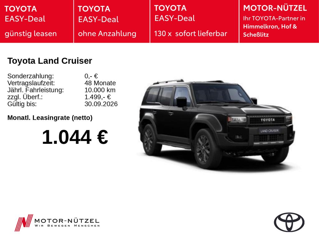 Toyota Land Cruiser Lounge 2.8 D 4x4 inkl.Panoramadach