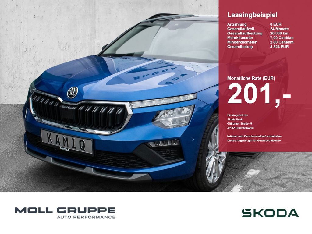 Skoda Kamiq 1.5 TSI DSG Selection ACC AHK EL.HECK KAM