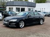 Audi A4 2.0 TFSI 3X S-LINE SPORTPAKET DEUTSCHES FZG ! - Audi A4: Schwarz