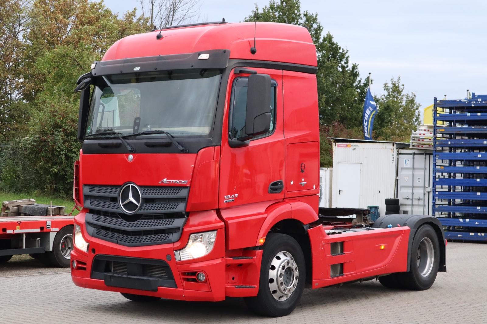 Mercedes-Benz Actros 4 1843 4x2 Blatt/Luft ACC Kühlbox Spur E6