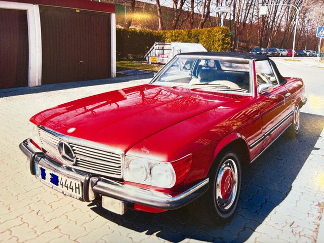Mercedes-Benz 450 SL-wunderschön und sogar äußerst preiswert !