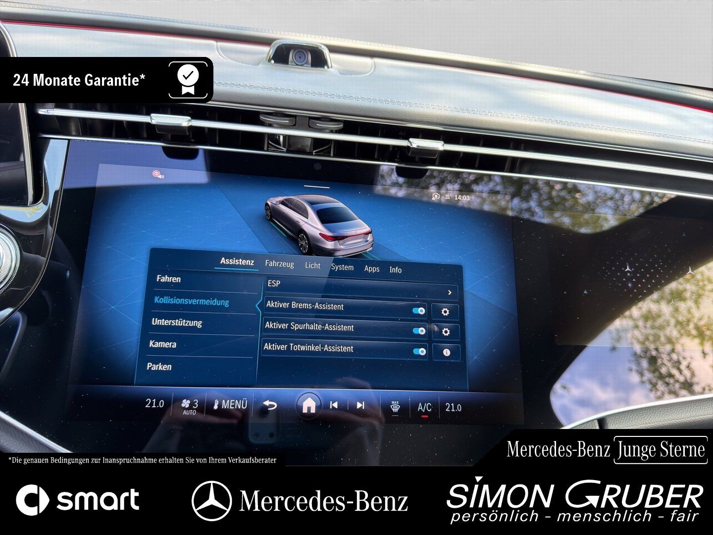 Fahrzeugabbildung Mercedes-Benz E 300 e AMG Pano Nappa Superscreen Burm4D