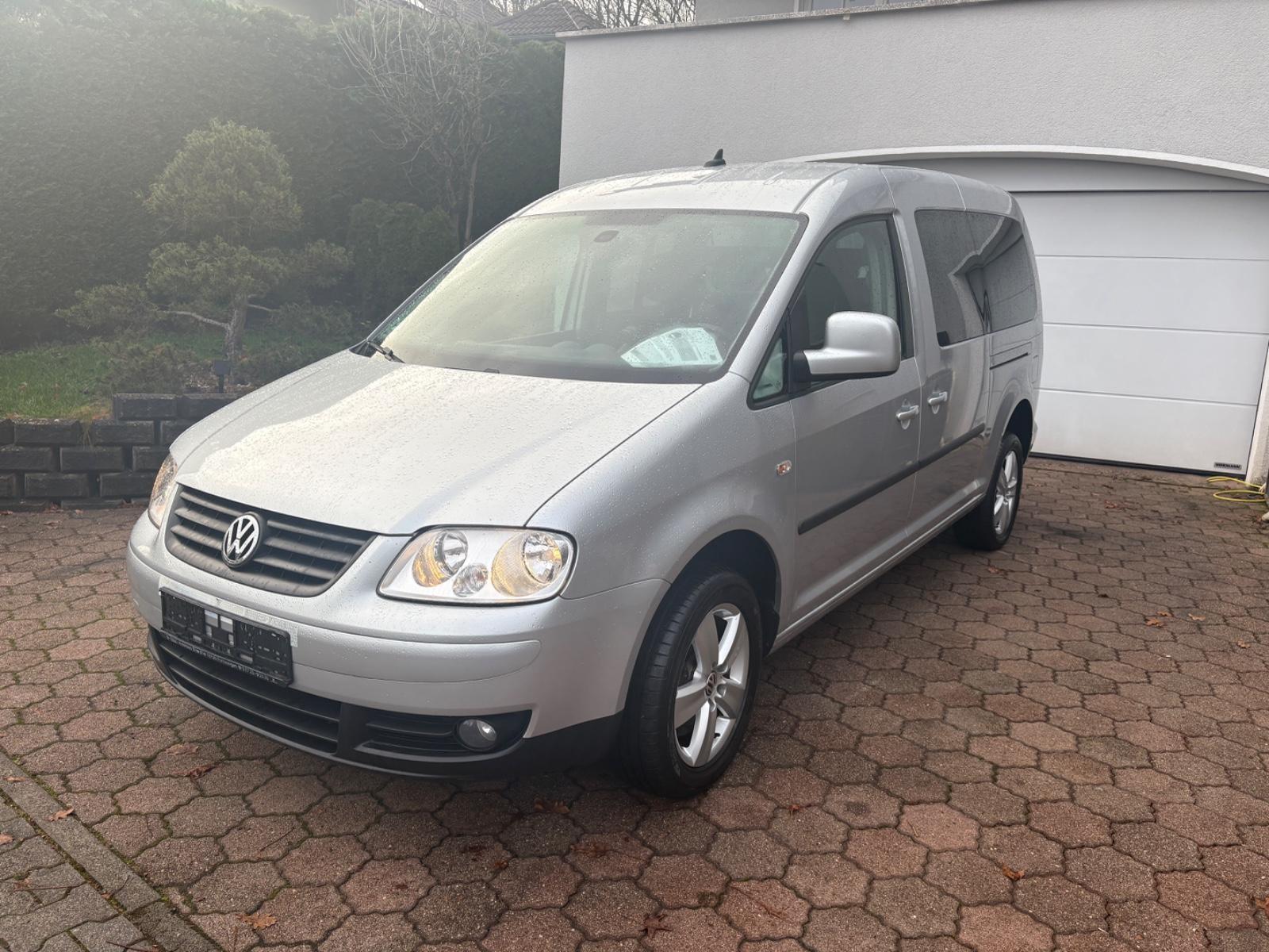 Volkswagen Caddy Maxi Life Team 4Motion,2.HAND,8xbereift