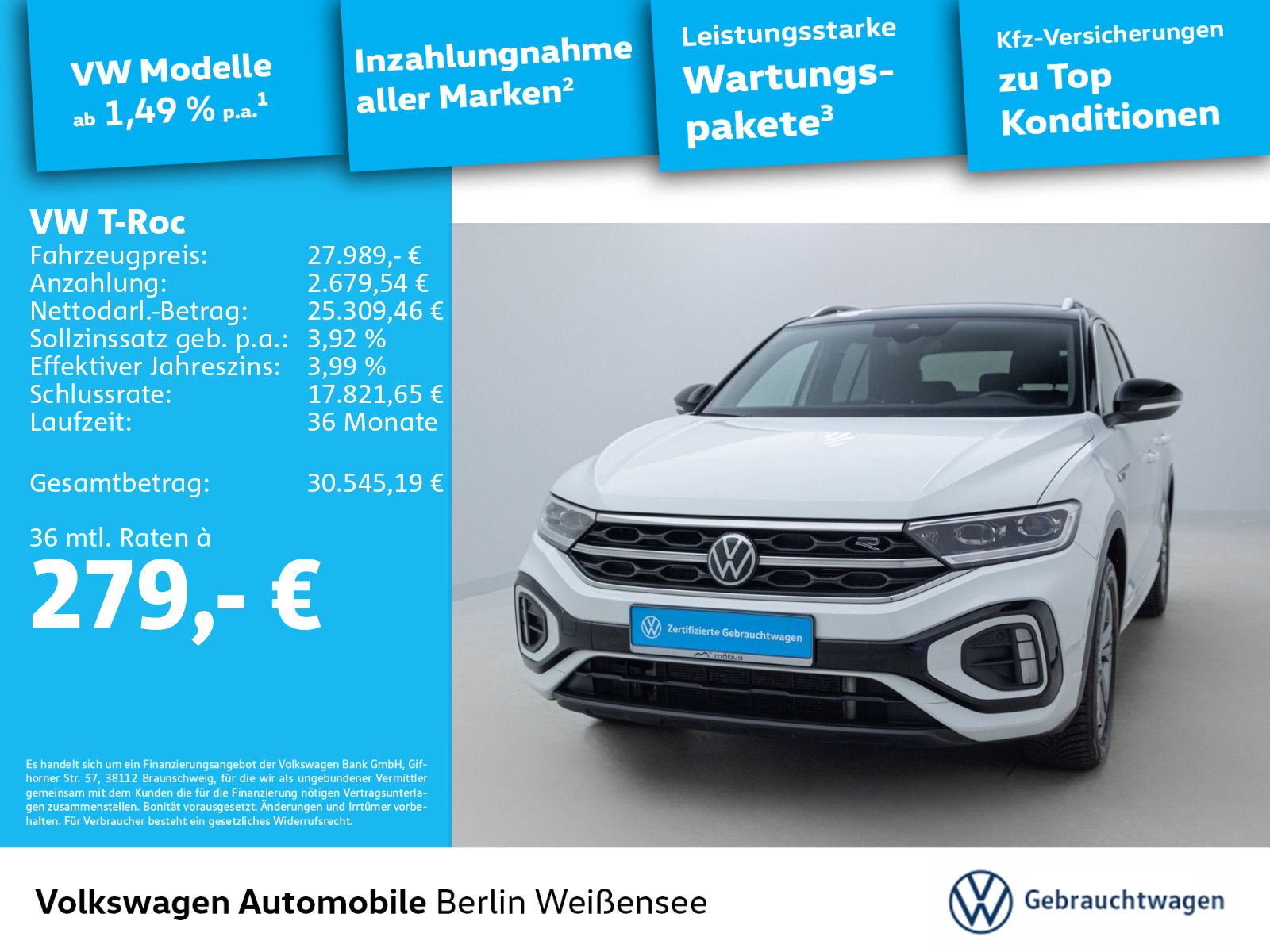 Volkswagen T-Roc 2.0 TSI R-Line 4Motion DSG LED AHK RFK NAV foto 2