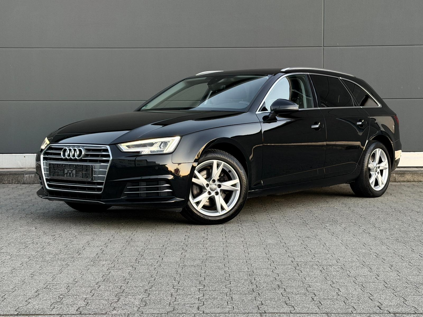 Audi A4 Avant Sport Navi LED AHK Unfallfrei Sitzheiz