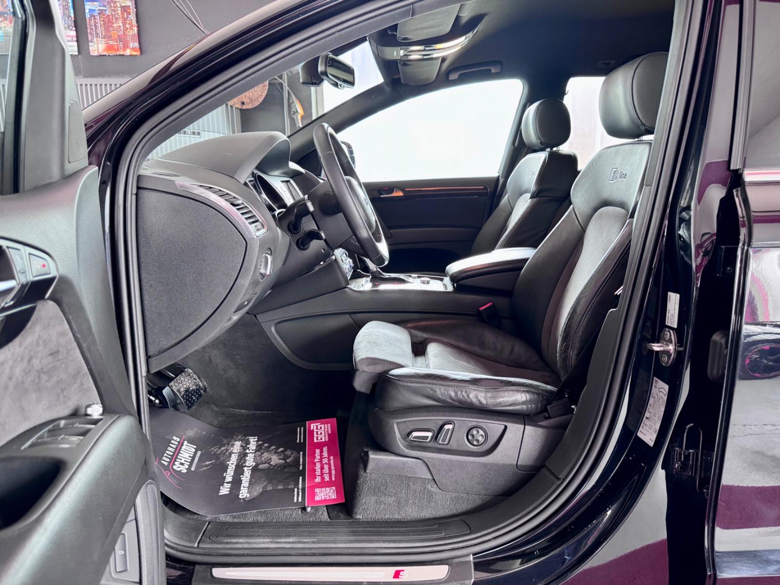 AUDI Q7 4.2 TDI QUATTRO 340ch - S LINE - SUSPENSION PNEUMATIQUE - ATTELAGE - JANTES 21" - CLIMATISATION
