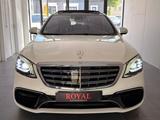 Mercedes-Benz S 63 AMG S Limousine S 63 AMG 4Matic+ L-Wenig km - Mercedes-Benz S 63 AMG mit Benzin-Antrieb: Limousine