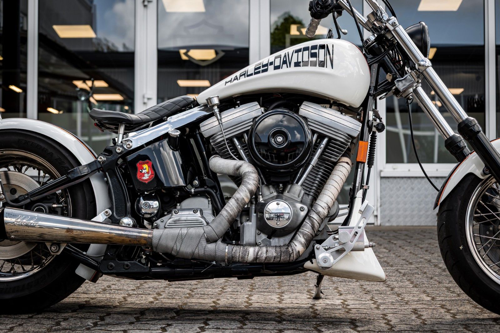 Fahrzeugabbildung Harley-Davidson FXST Softail Standard - CUSTOM - VERGASER - EVO