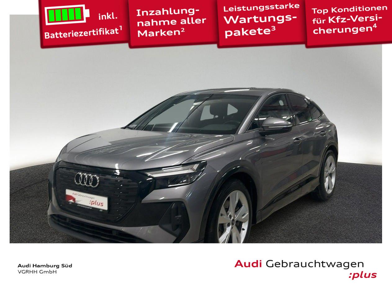 Audi Q4 Sportback 40 e-tron S LINE/NAV/ACC/WÄRMEPUMPE