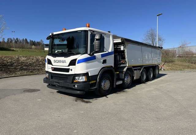 Scania P500 10x4 Abschiebesystem/Swiss-Vehicle