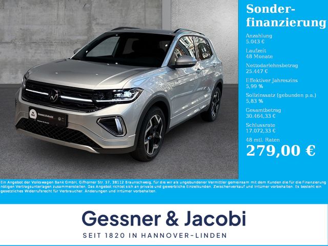 Volkswagen T-Cross 1.0 TSI R-Line AHK Kamera Navi AppConnec