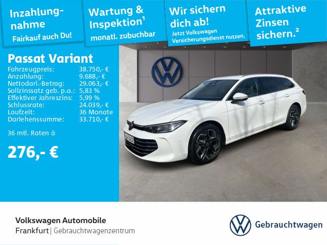 Volkswagen Passat Variant 2.0 TDI DSG Elegance Navi IQ.Ligh