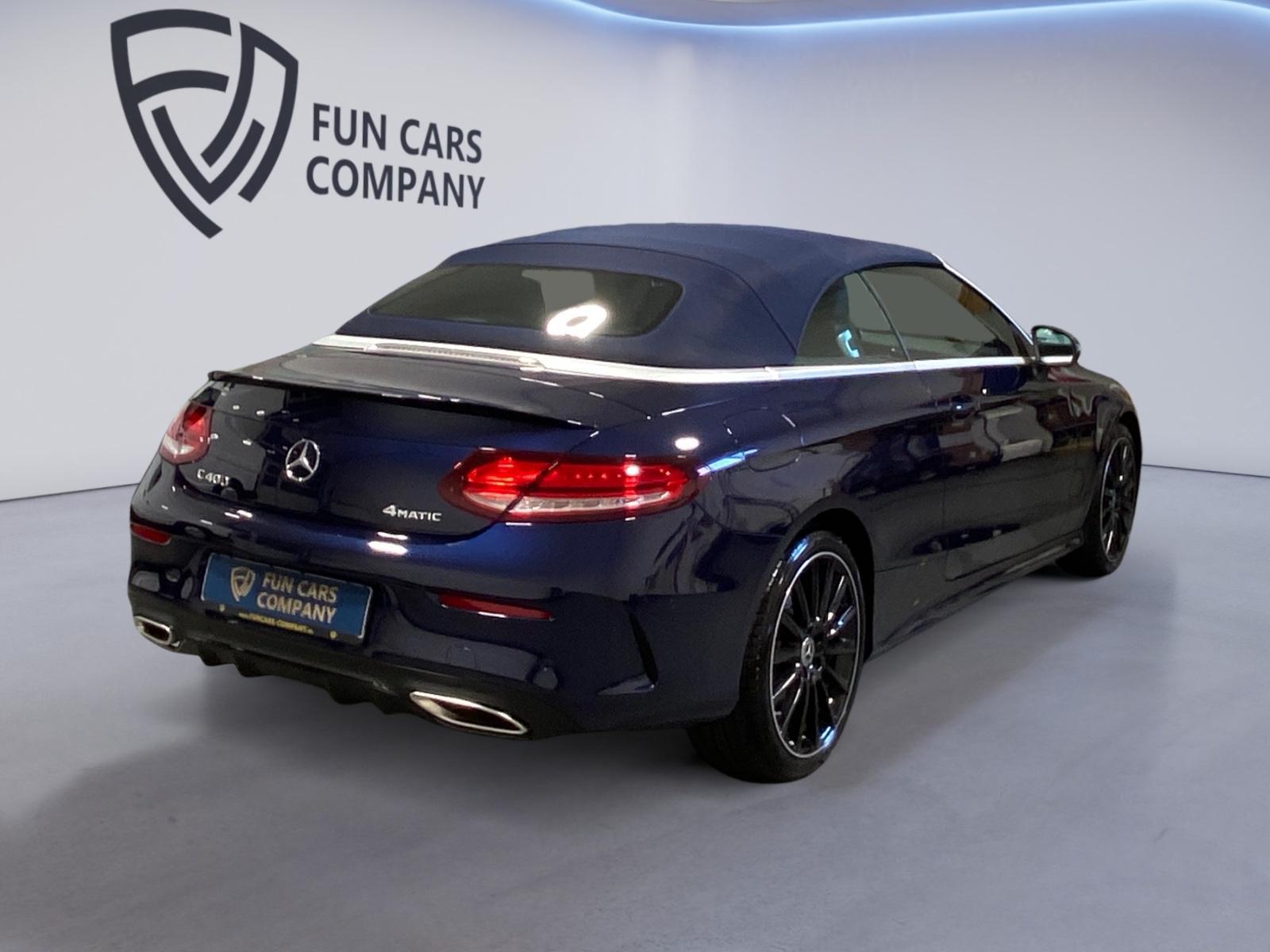 Mercedes-Benz C400 Cabrio AMG LINE HuD STZBLFT BURMESTE NACKHZ