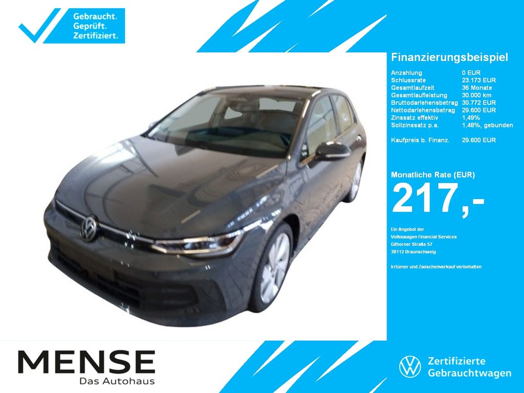 Golf VIII 1.5 eHybrid CarPlay|ACC|LED|Navi|PDC