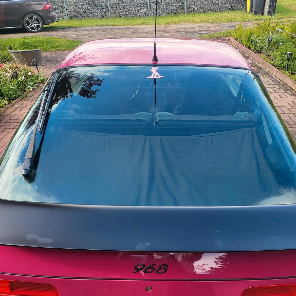 Porsche 968 in Sternrubin/Schwarz extrem selten TOP 