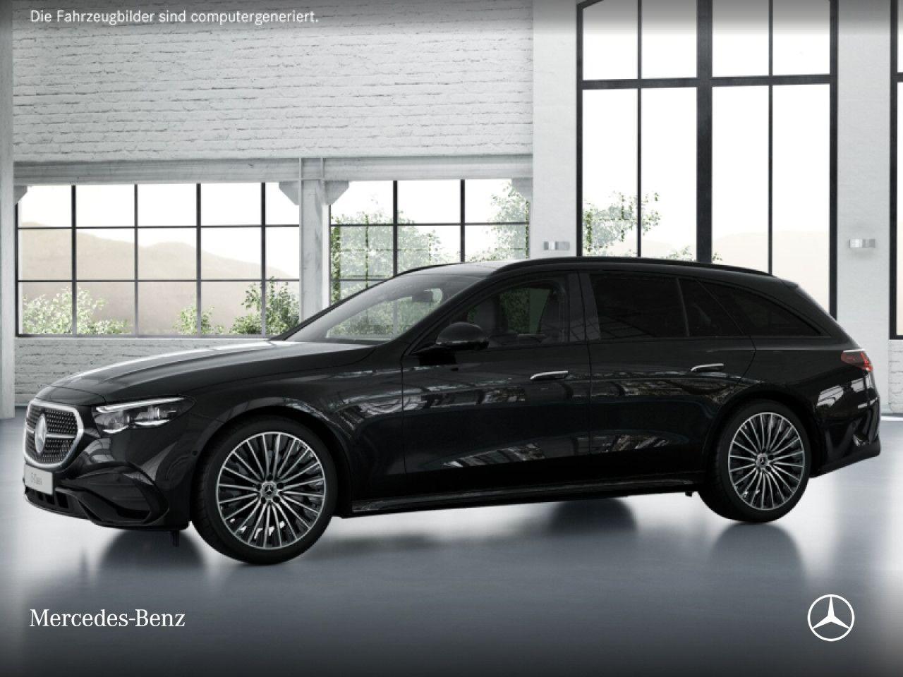 Mercedes-Benz E 220 d T 4M AMG Sportpaket Night AMG 20" Leder