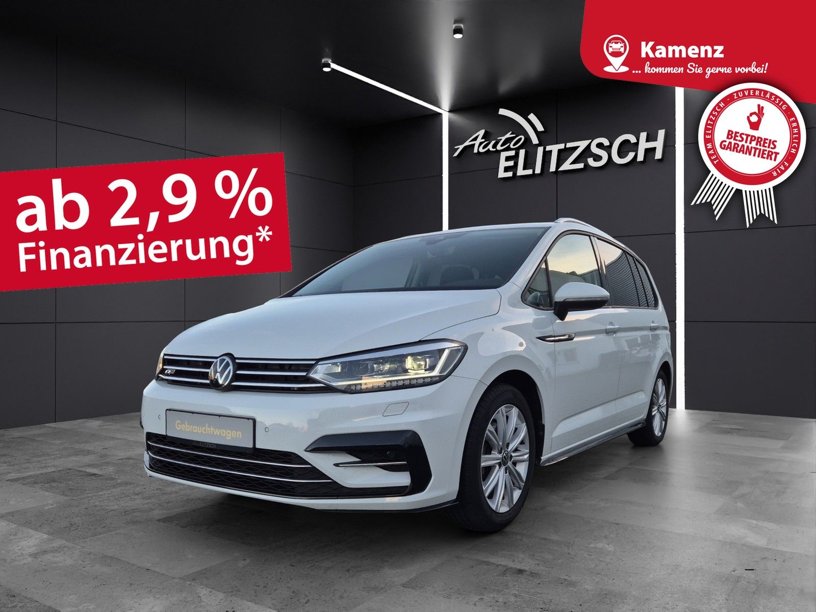 Fahrzeugabbildung Volkswagen Touran TSI Comfortline DSG R-Line LED Navi AID A
