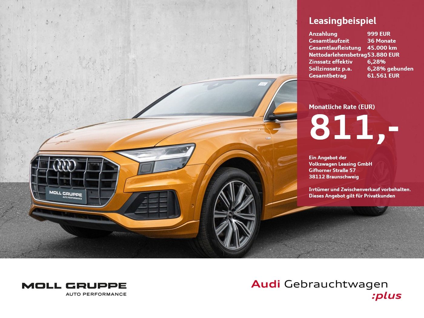 Audi Q8 45 TDI quattro tiptronic LUFTFED HEAD-UP LHZ