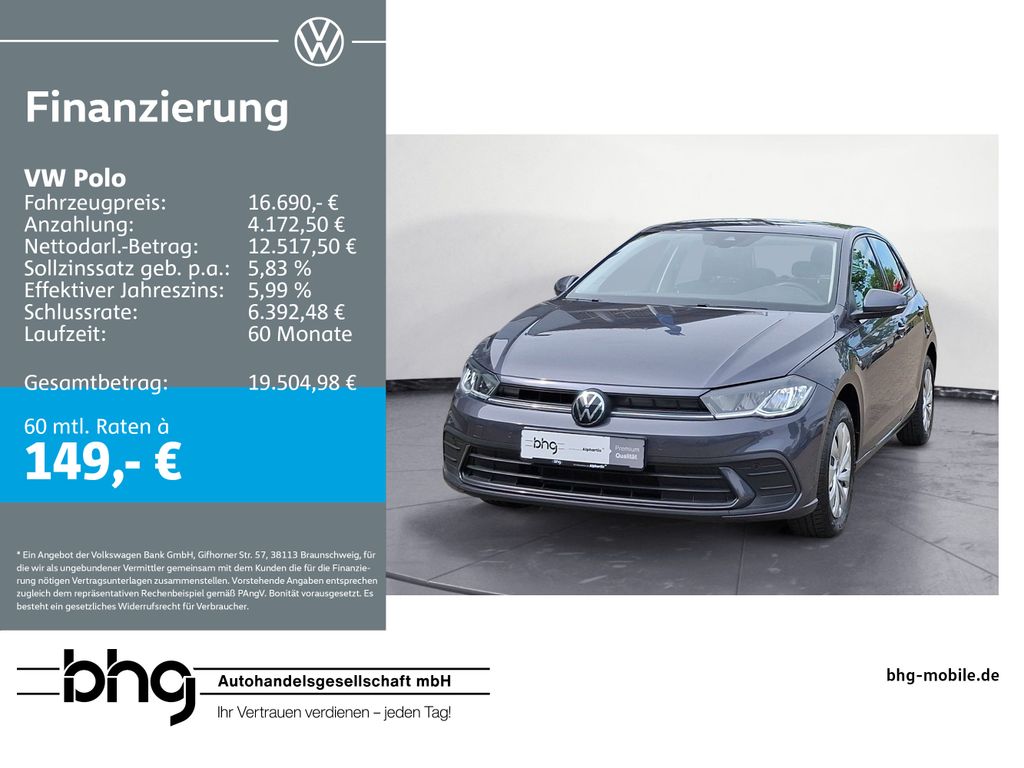 Polo 1.0 Life  #SITZHEIZUNG #PDC #CLIM #SITZHEIZ