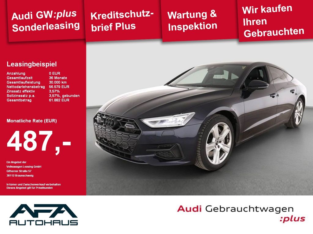 Audi A7 Sportback 50 TFSI e qu. AHK*360°*Leder*20Zoll